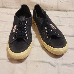 Superga Size 40 Denim Washed Look